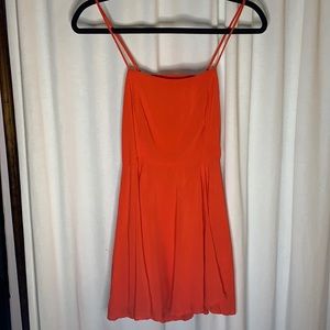 Orange Spring Dress